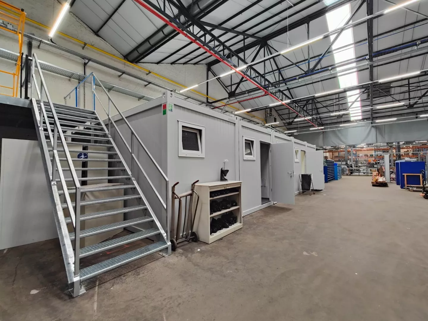 secteur industriel, module en intérieur