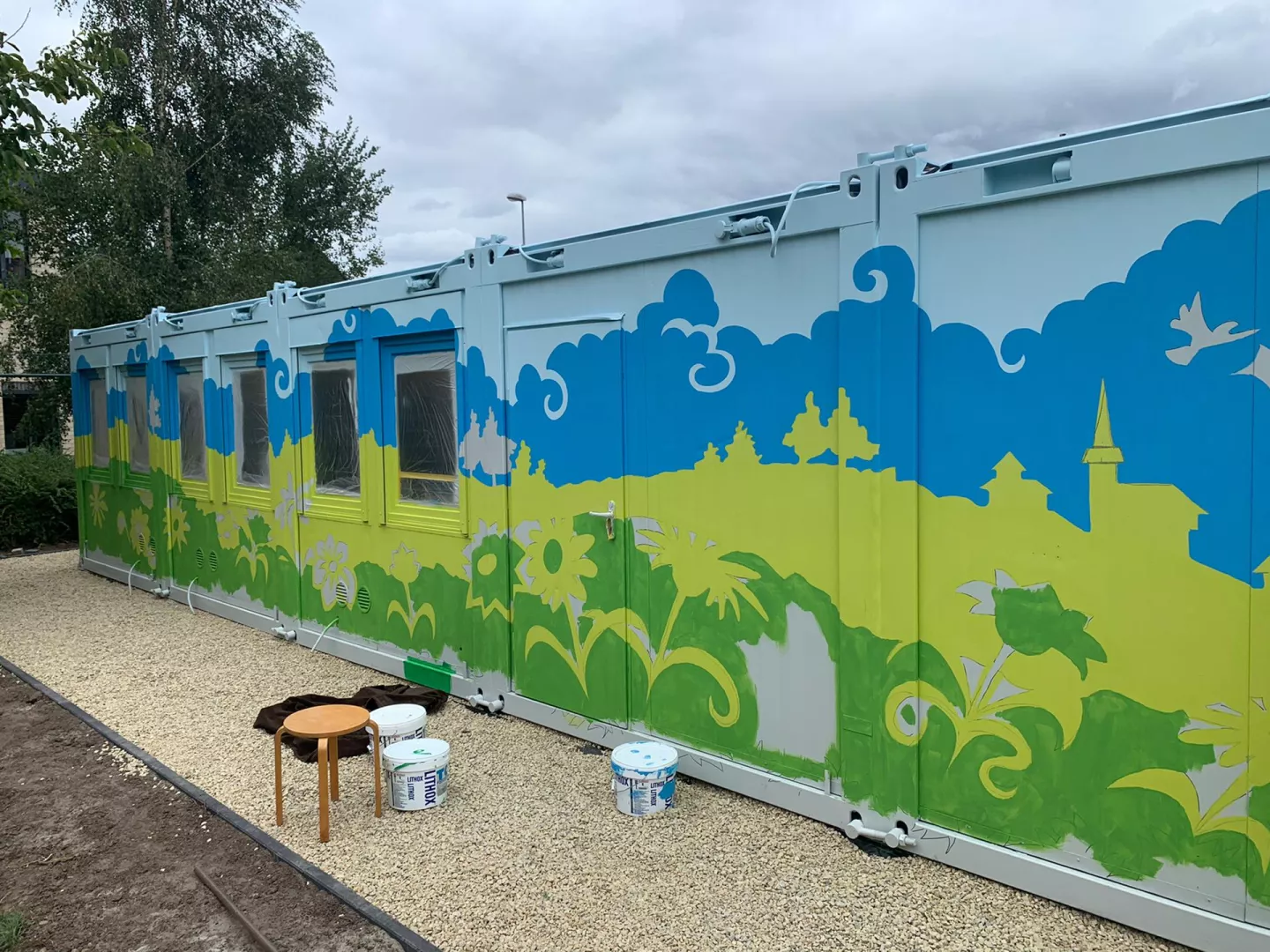 Container scolaire
