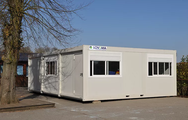 Module préfabriqué ecole Gecima