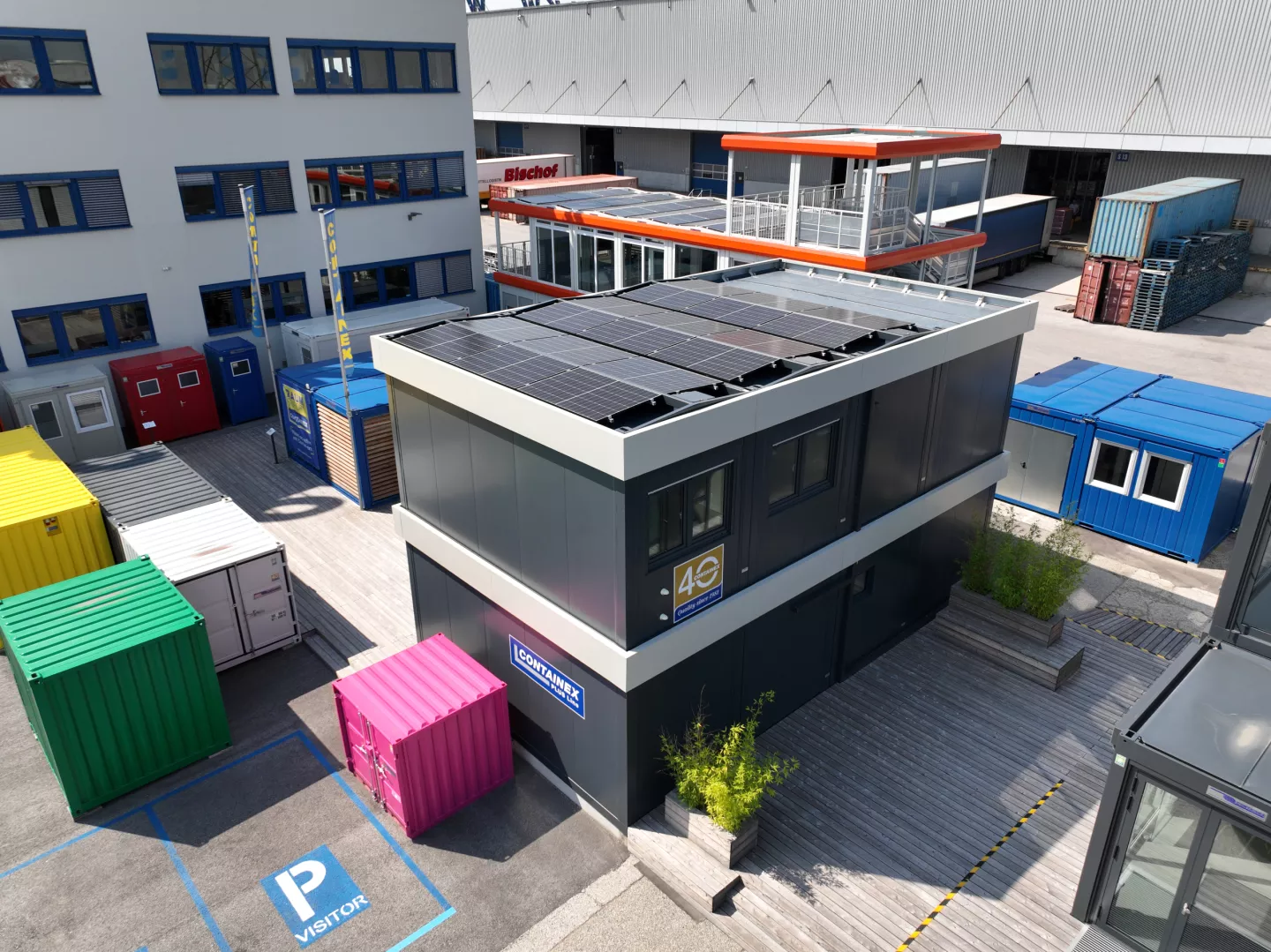 container aménagé line plus