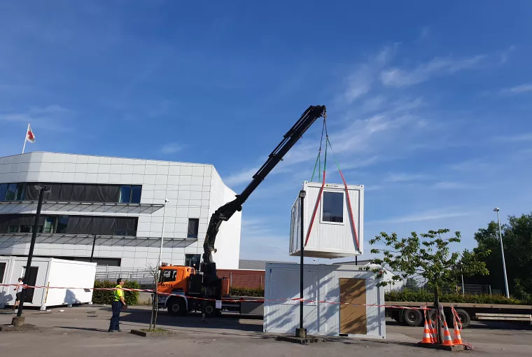 Logistique, mise en place des modules