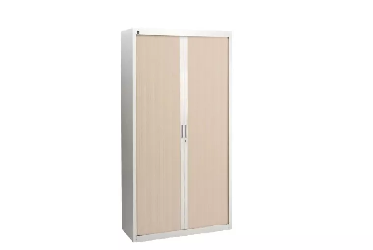 Armoire de bureau à portes coulissantes