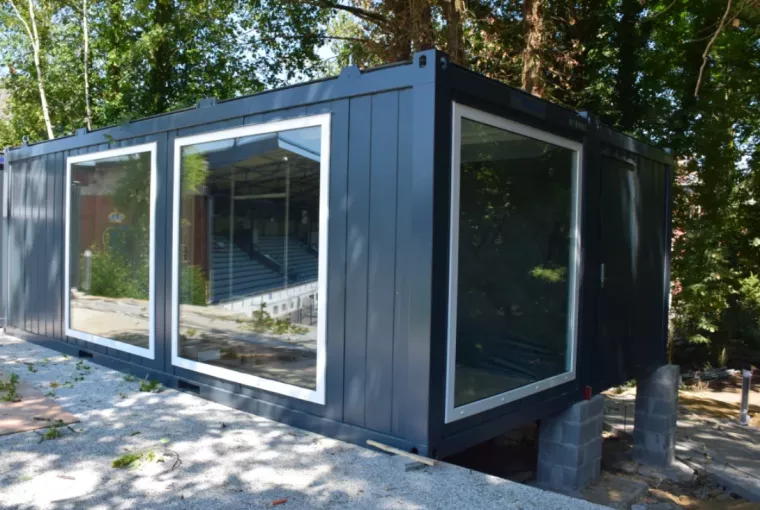Construction modulaire pour commerce